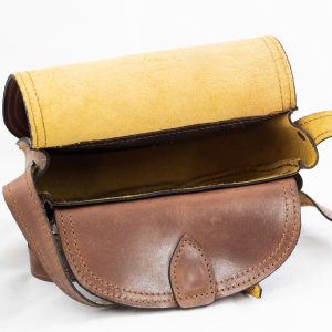 Crossbody Leather Bell Bag (Small Size)