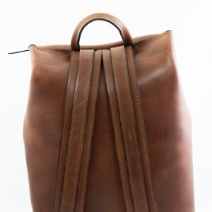 Rucksack Leather Backpack (Medium Size / Two Pockets)