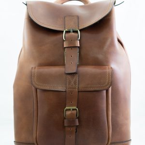 Rucksack Leather Backpack (Medium Size / Single Pocket)