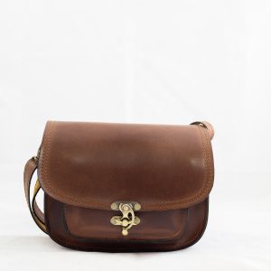 Crossbody Leather Bag With Hook (Large Size)