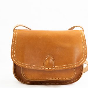 Crossbody Leather Bag Magnetic (Large Size)