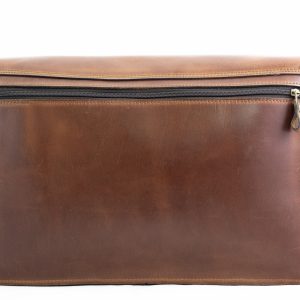 Leather Messenger Bag (Medium-Size)