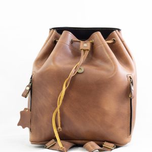 Woman's Leather Backpack